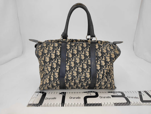 Dior Trotter Handbag Blue