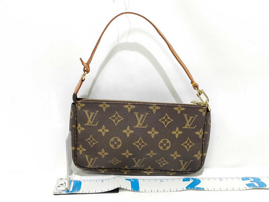 LOUIS VUITTON Monogram Pochette Accessoires M51980 AR1928 Pouch Handbag