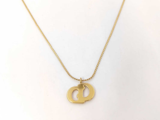 Dior CD logo necklace