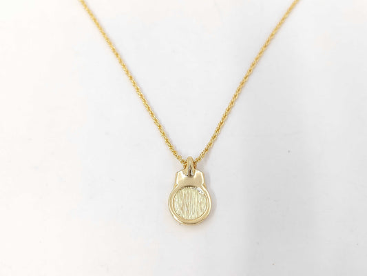 Dior CD logo necklace