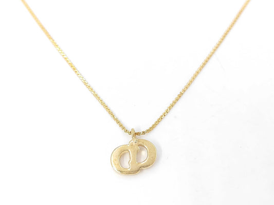 Dior CD logo necklace