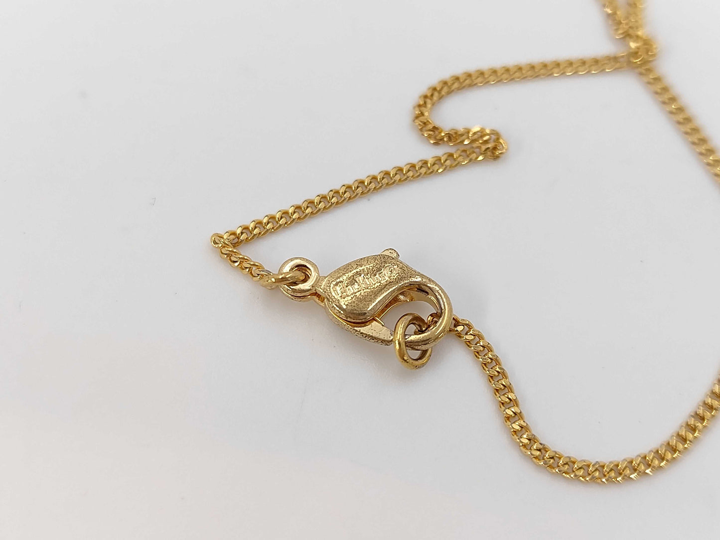 Dior CD logo necklace