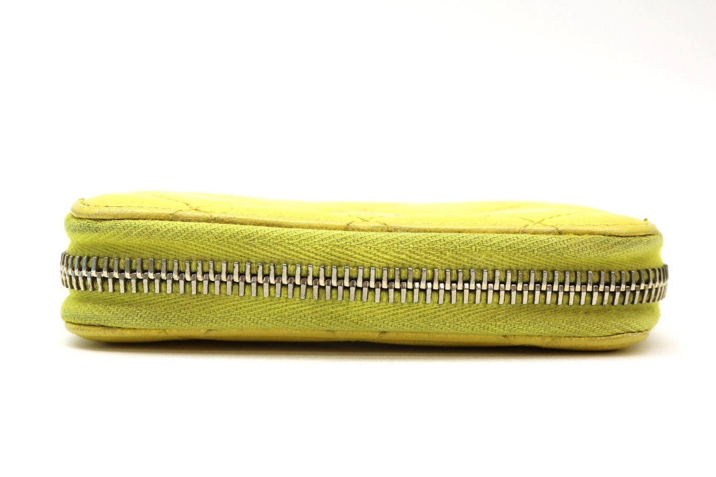 CHANEL Lambskin Matelasse Zippy Coin Case