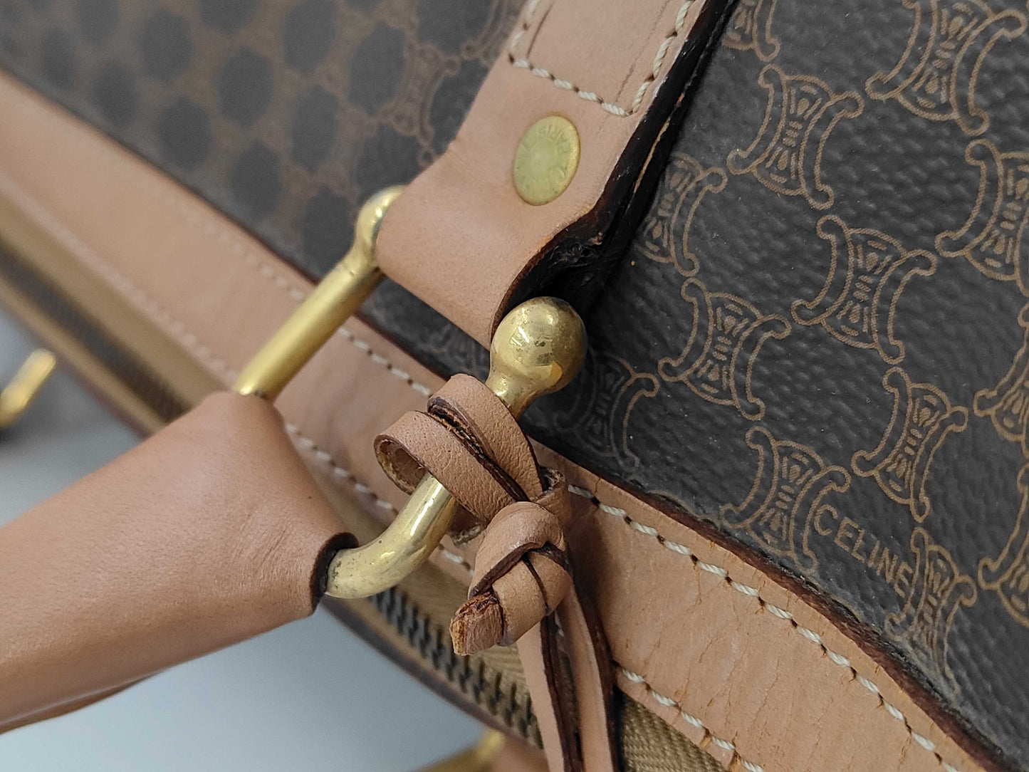 CELINE Macadam Boston Bag Boston Bag