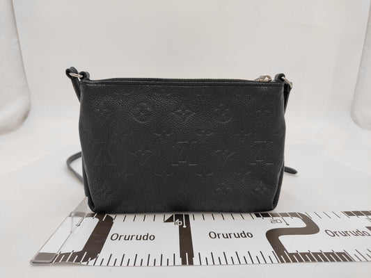 LOUIS VUITTON Empreinte Pochette Black UNIFORMES Shoulder Bag