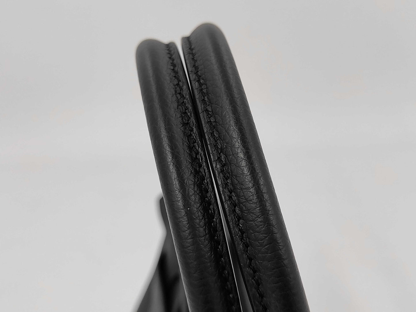 HERMES Birkin 30 Black Handbag with Silver Hardware and R Stamp