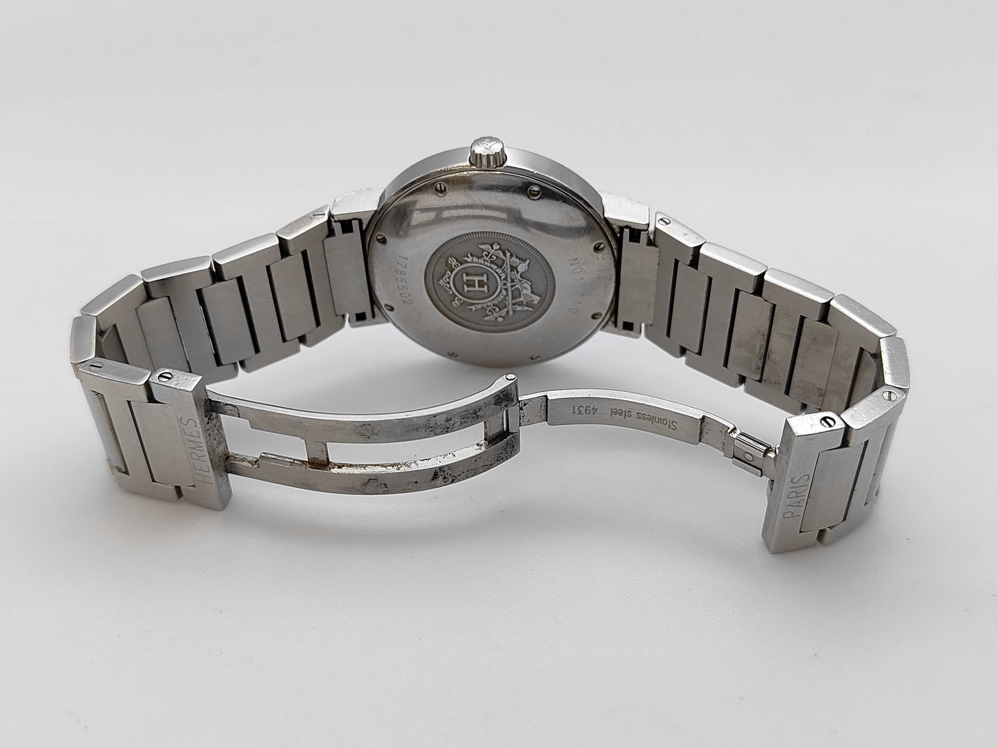 HERMES Nomade N01.710 1785502 Autoquartz Men's Watch