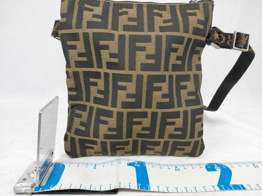 FENDI Zucca pattern nylon shoulder bag
