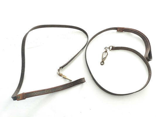 LOUIS VUITTON Monogram Louis Vuitton Monogram Wristlet Baxter Pet Lead Set of 2 Other Accessories