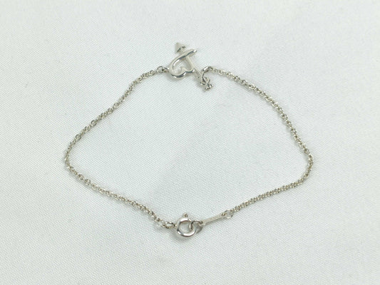 Tiffany & Co. Loving Heart Arrow Bracelet, SV925, 1.38g, 16cm, Bracelet/Bangle