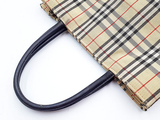 BURBERRY Nova Check Leather Bag 3-Piece Shoulder Bag Set