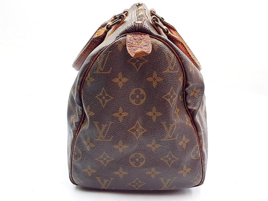 LOUIS VUITTON Monogram 5-Piece Set: Monogram Speedy 30, Saint-Cloud Looping GM, Danube, Epi, and Noe Two-Tone Handbags