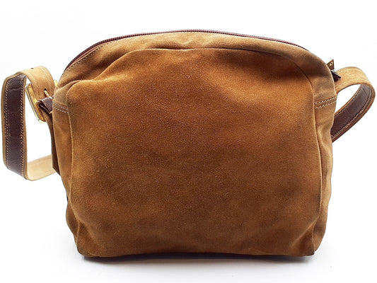 LOEWE Anagram Gold Hardware Leather Shoulder Bag