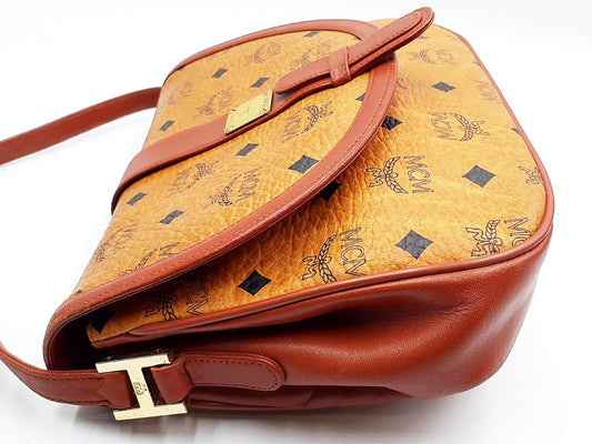 MCM 2-Piece Logo Shoulder Bag/Handbag Bag