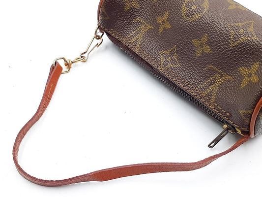 LOUIS VUITTON 3-Piece Set: Monogram Papillon Pouch, Bucket Pouch, Golf Pouch