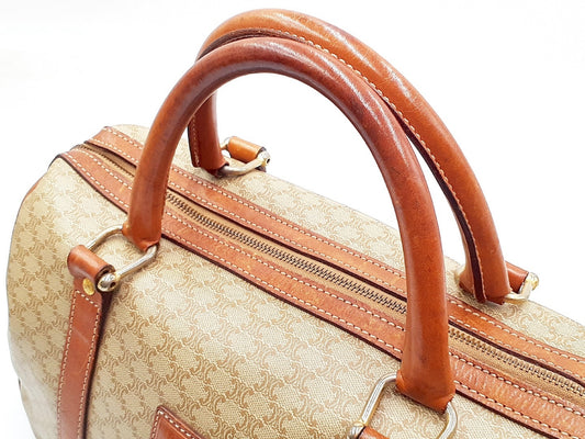 CELINE 4-Piece Macadam Leather Vintage Bag Set