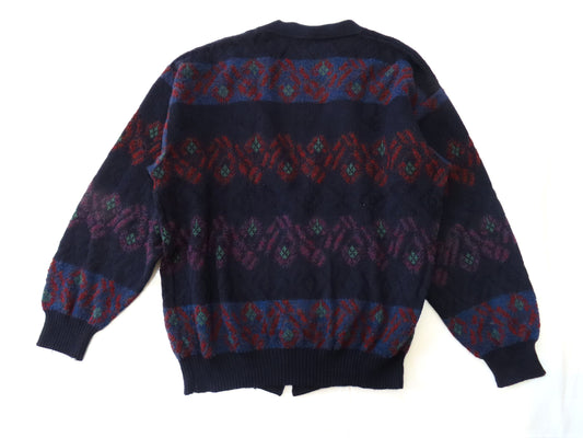 Yves Saint Laurent knit cardigan, thick wool top