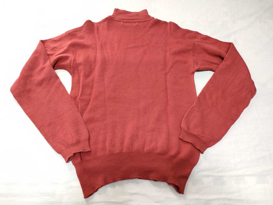 Yves Saint Laurent YSL logo embroidered Saint Laurent wool knit sweater top