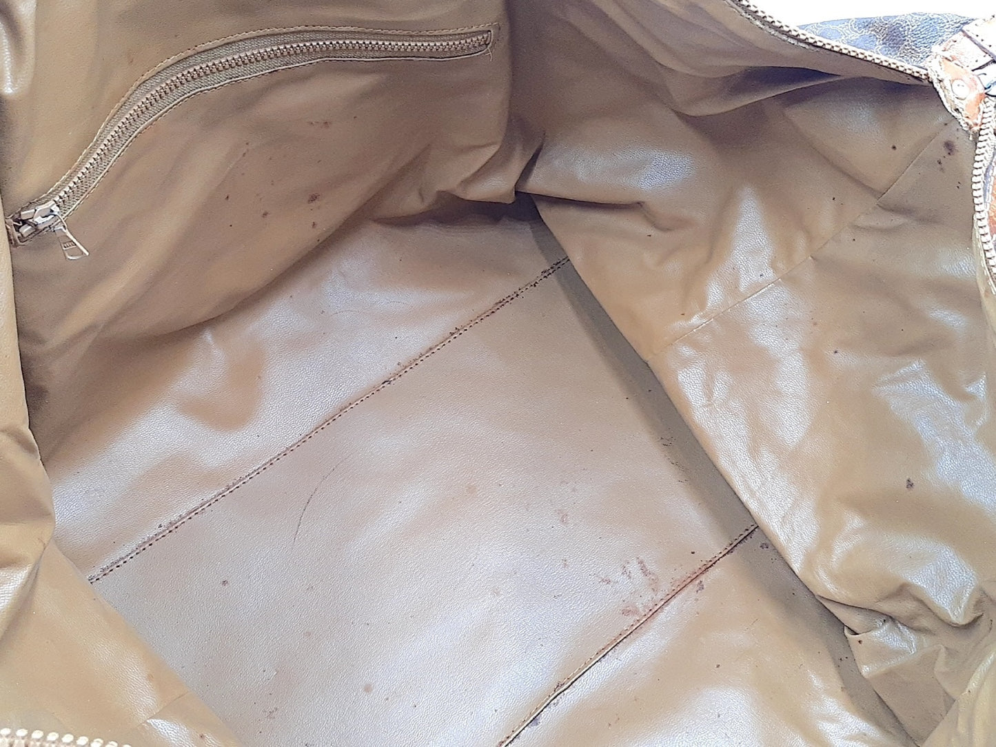 CELINE 4-Piece Macadam Leather Vintage Bag Set