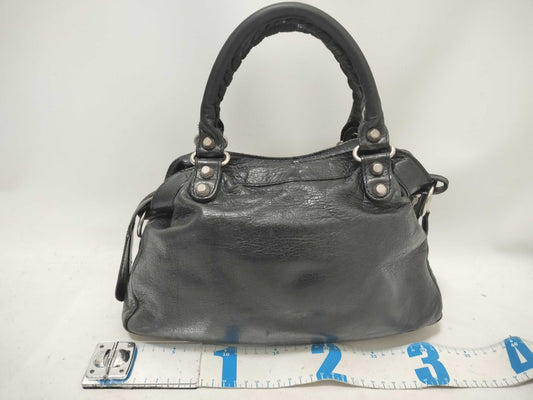 BALENCIAGA The City Balenciaga BALENCIAGA City The First Bag Black Handbag