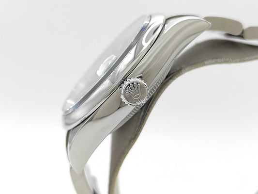 ROLEX 126200 9A032212 Bright Blue Oyster Bracelet Men's Watch