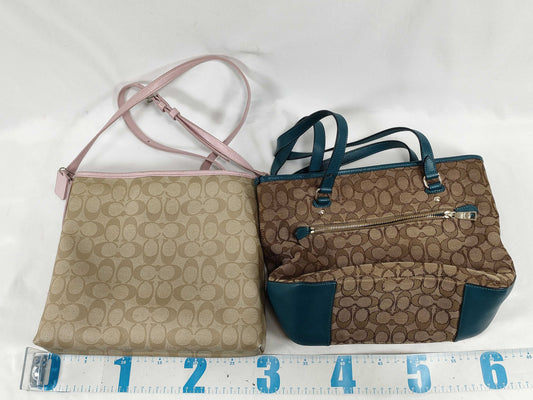 COACH Signature Coach 2-Piece Shoulder Bag Set