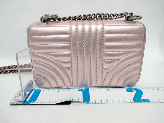 PRADA Prada Diagram Chain Shoulder Bag in Metallic Color