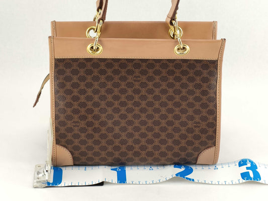 CELINE Macadam Blason Triomphe Handbag