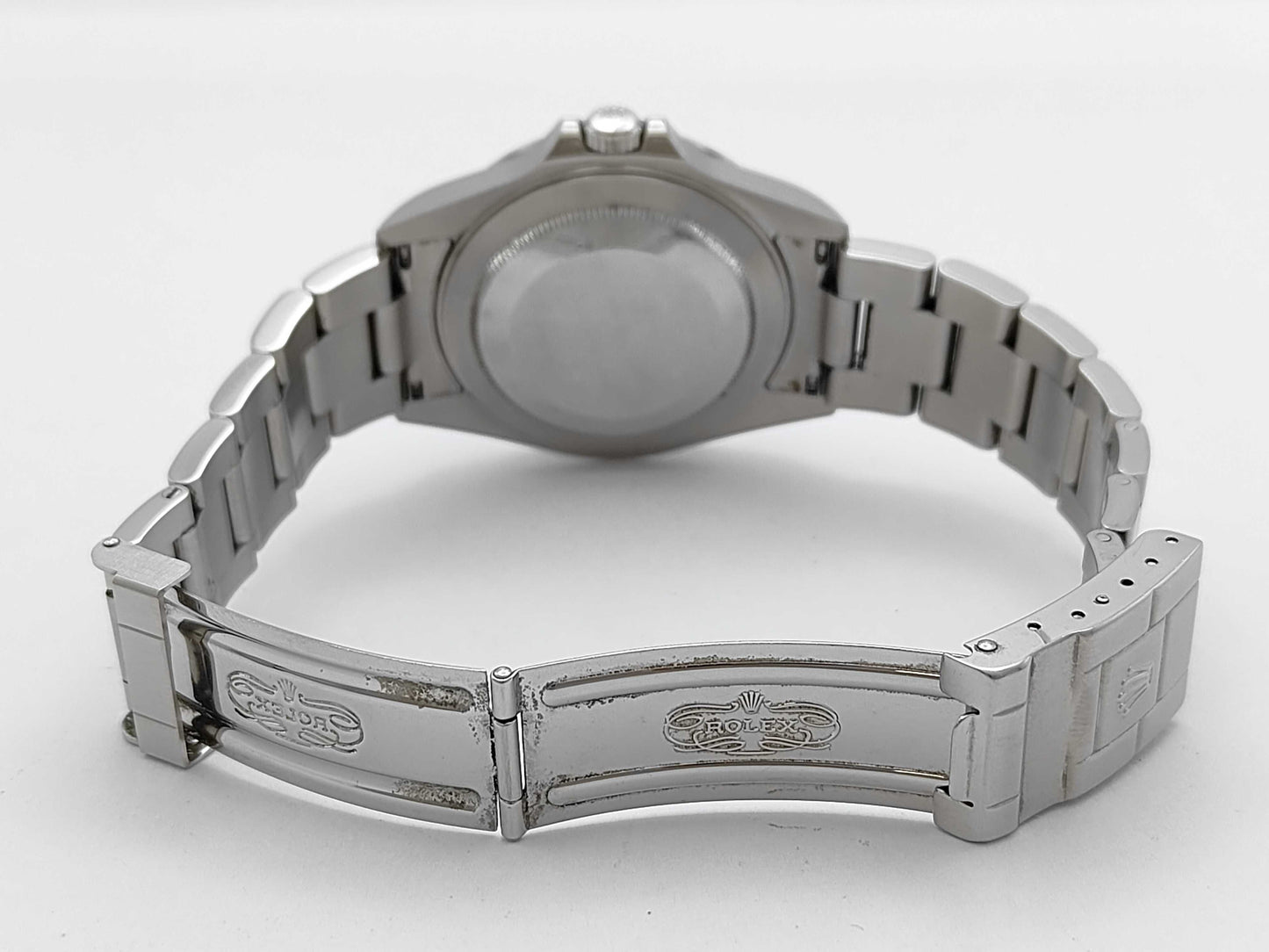 ROLEX 16570 V642353 Black Dial Oyster Bracelet Men's Watch