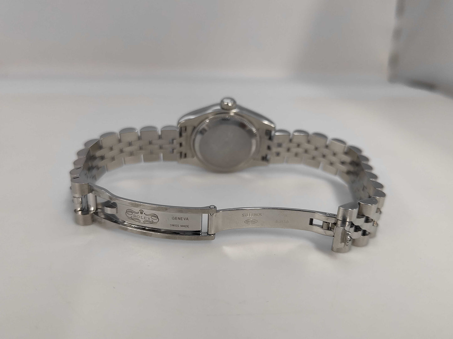 ROLEX 179174G Z272423 Pink Dial Jubilee Bracelet Women's Watch