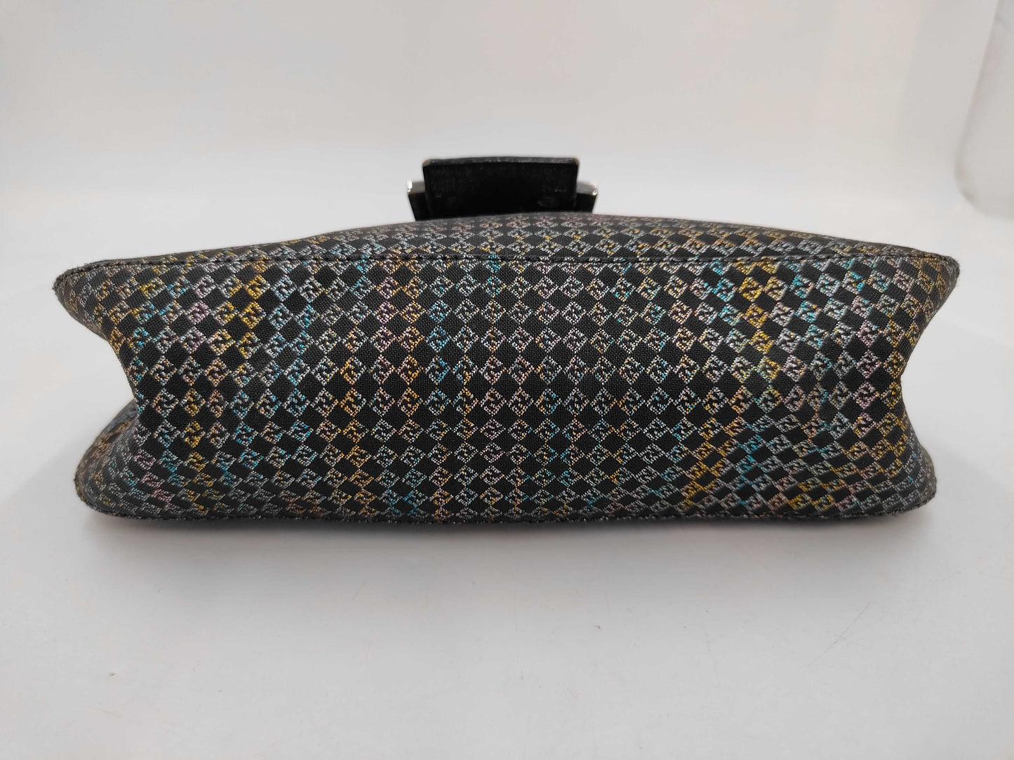 FENDI Mamma Bucket Lamé Shoulder Bag