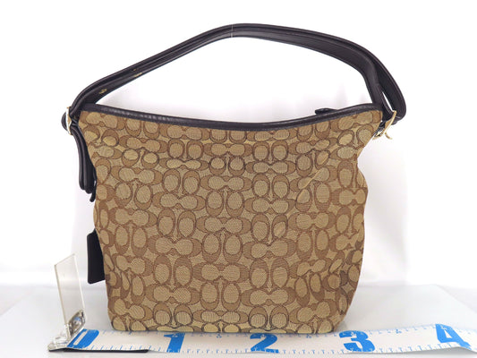 COACH Signature Shoulder Bag Shoulder Bag