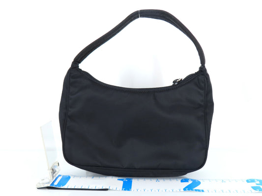 PRADA Nylon Prada Nylon Handbag Mini Bag Logo Plate Handbag