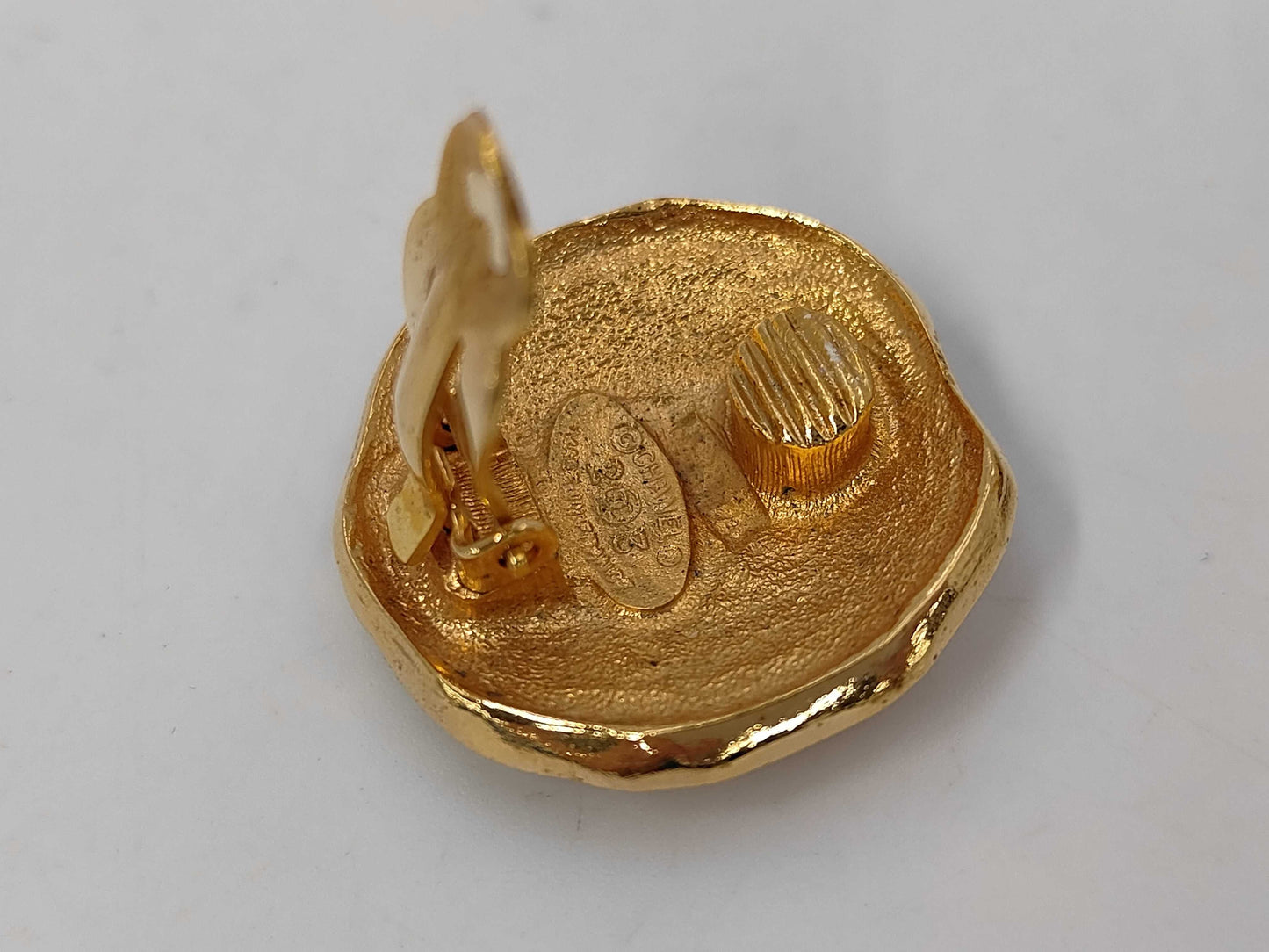 CHANEL Lion Earrings