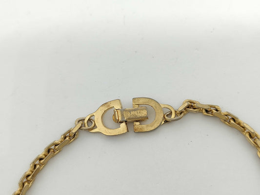 Dior Flower Rhinestone Bracelet/Bangle