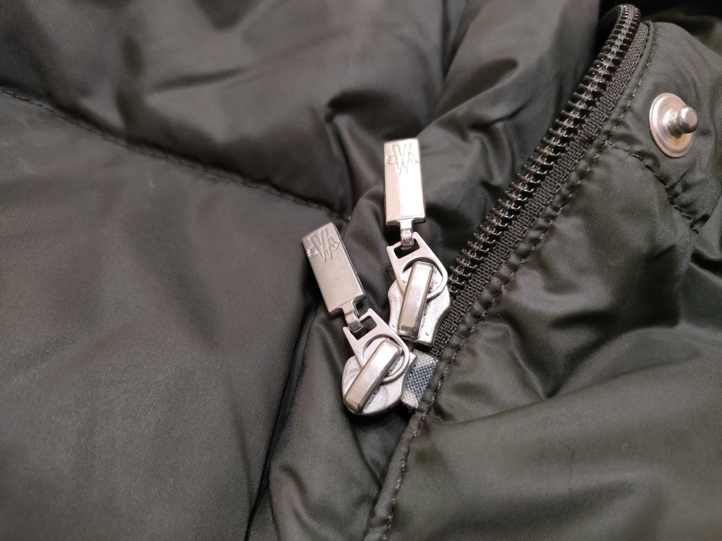 MONCLER VALENTINE Brown Tag Fur Hood Down Jacket