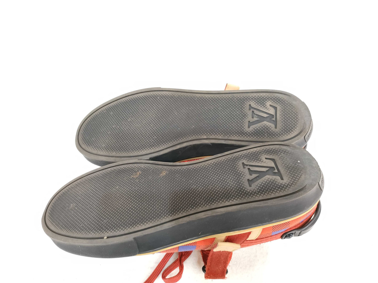 LOUIS VUITTON Masai Line Damier Low-Cut Sneakers 8 Sneakers