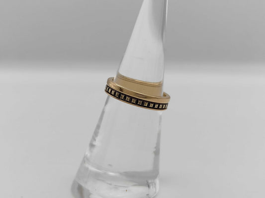 BOUCHERON Quatre T50 YG Au750/METAL 3.9g Ring