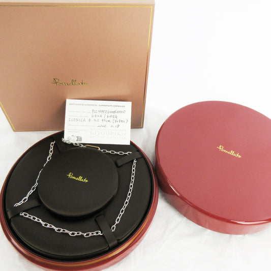 POMELLATO Iconica Necklace, 55cm, PG/WG 750, 17.2g