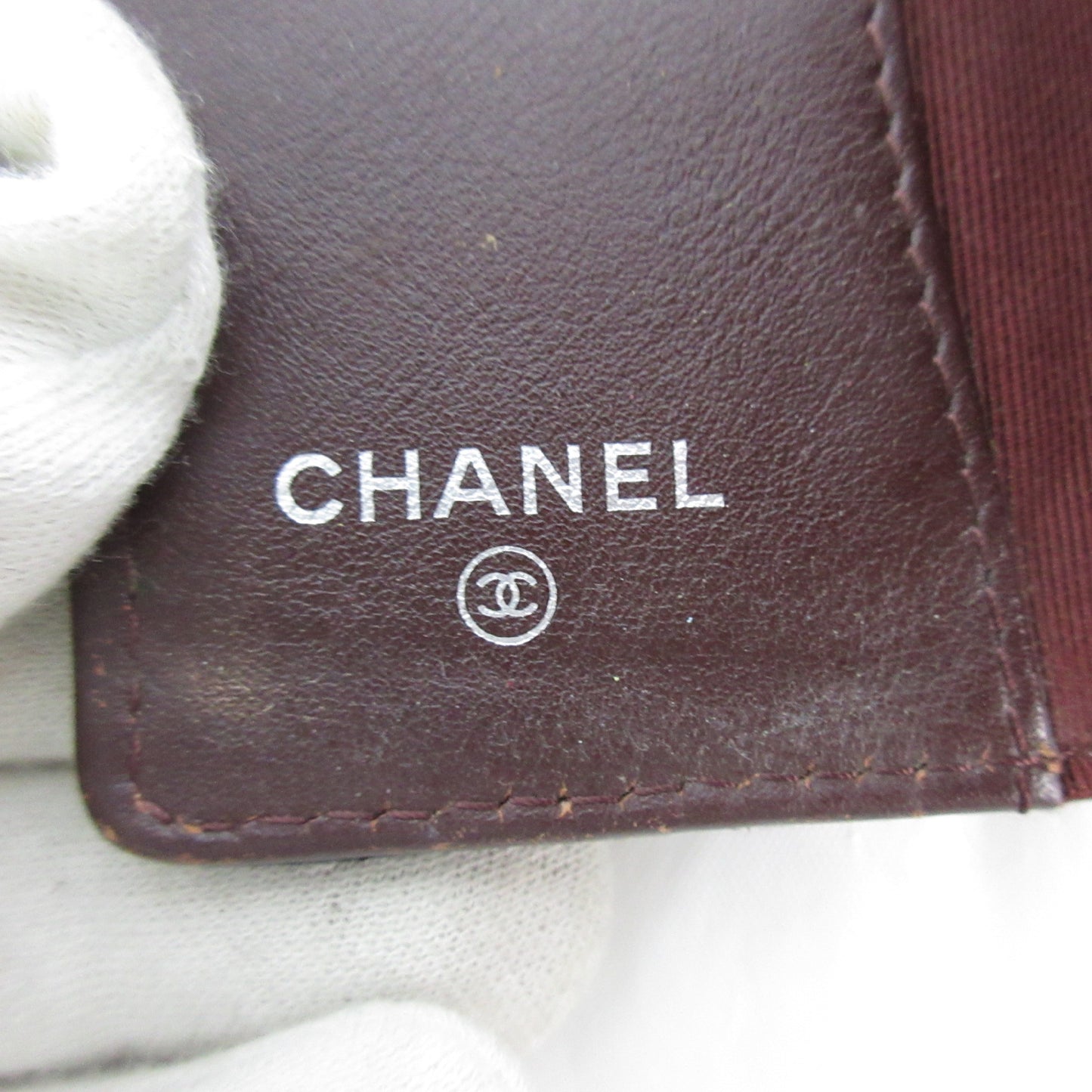 CHANEL Coco Mark 17 Series Caviar Leather Coco Mark Black Silver Hardware Serial Seal Guarantee Card Included Key Case/Key Holder