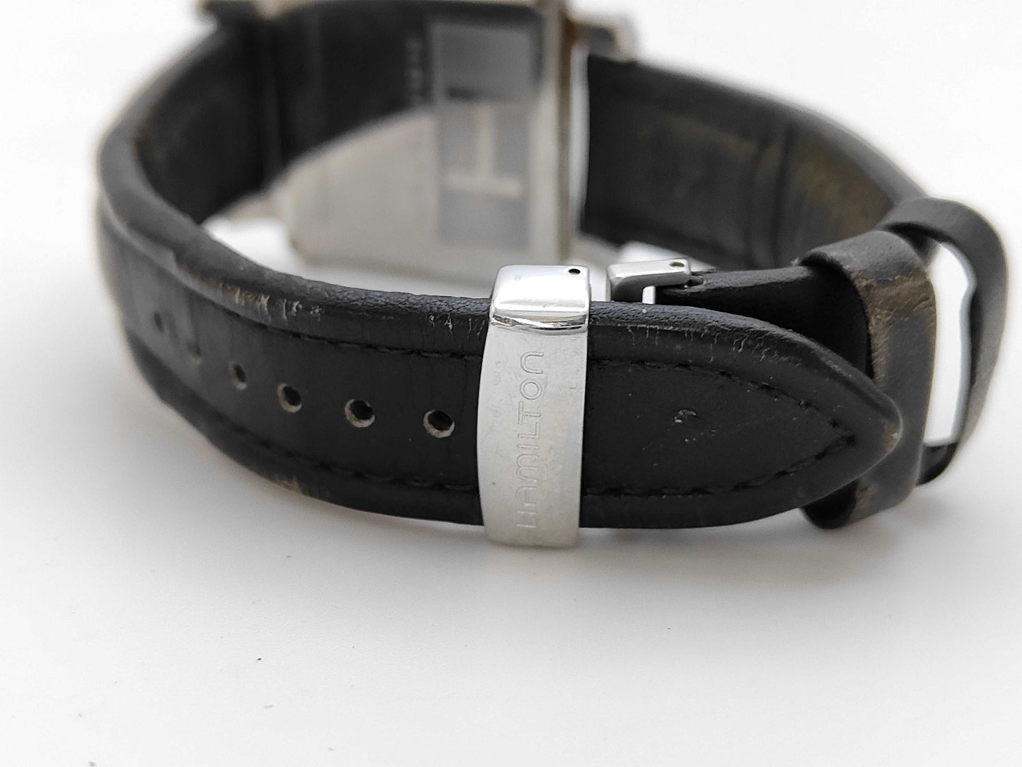 HAMILTON Lloyd H194120 Quartz Black Dial Unmoving Boys' Watch