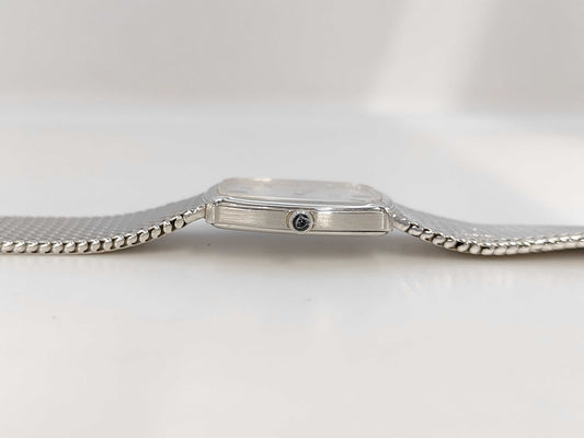 Credor 5930-5070 Quartz Silver Dial K18 Women's Watch