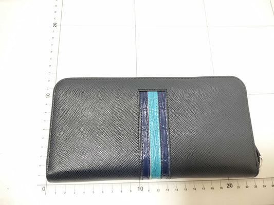 PRADA Prada Saffiano Wallet Light Blue Wallet