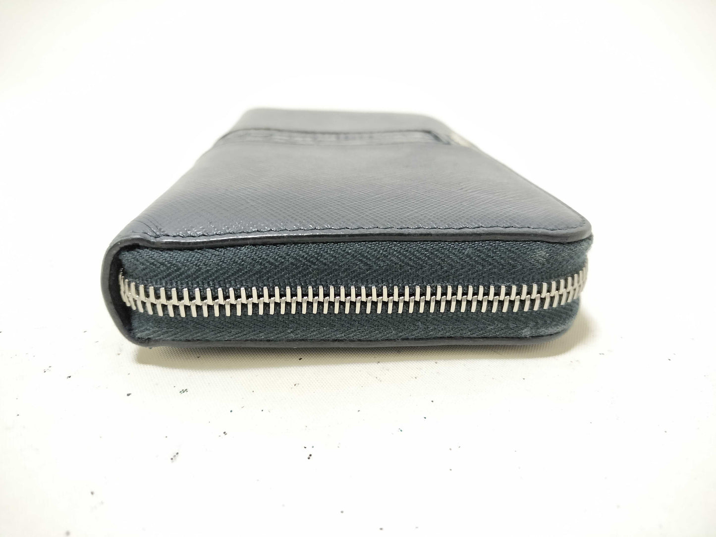 PRADA Saffiano Wallet Navy