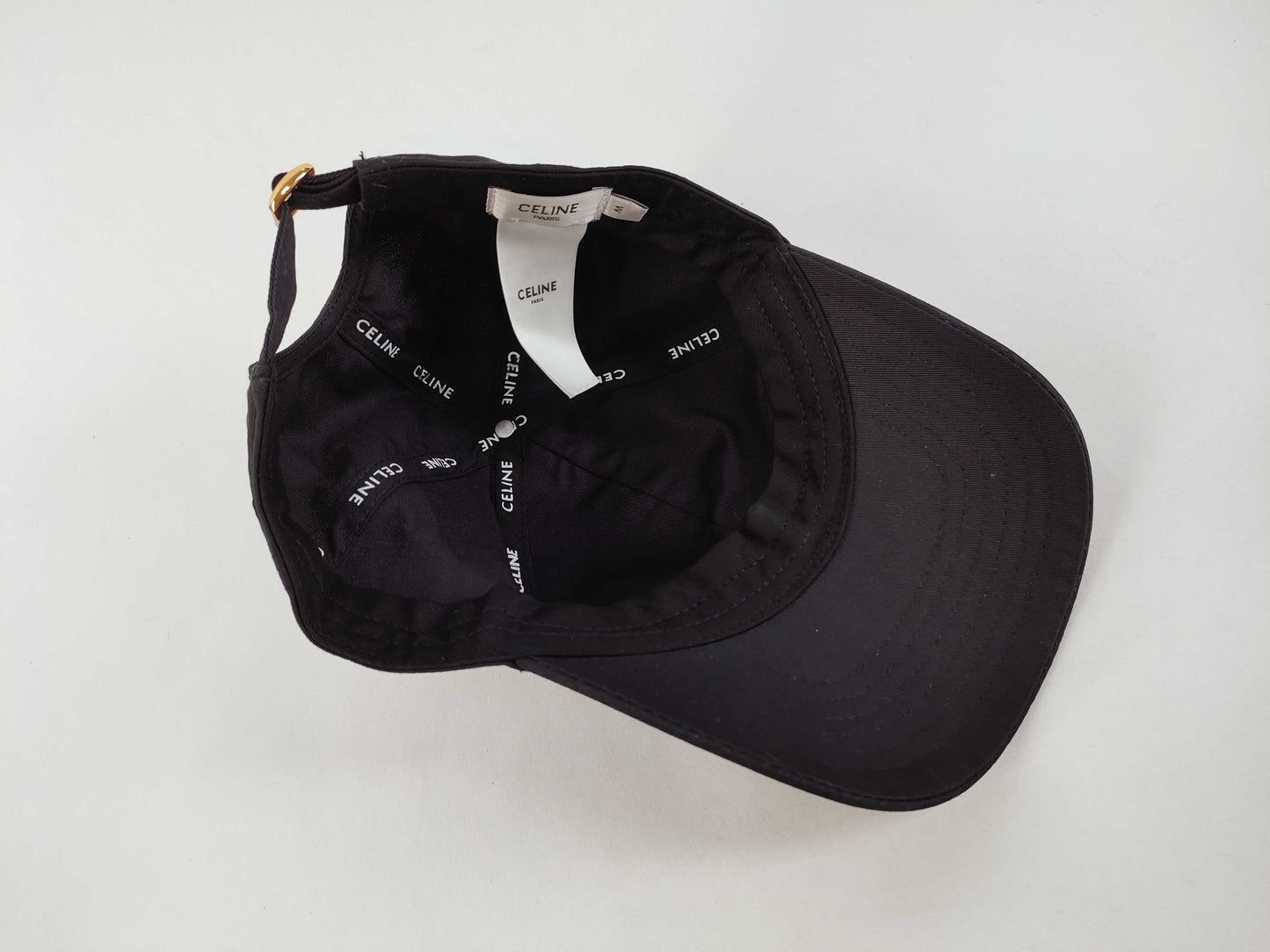 CELINE Logo Cap Black Other Accessories