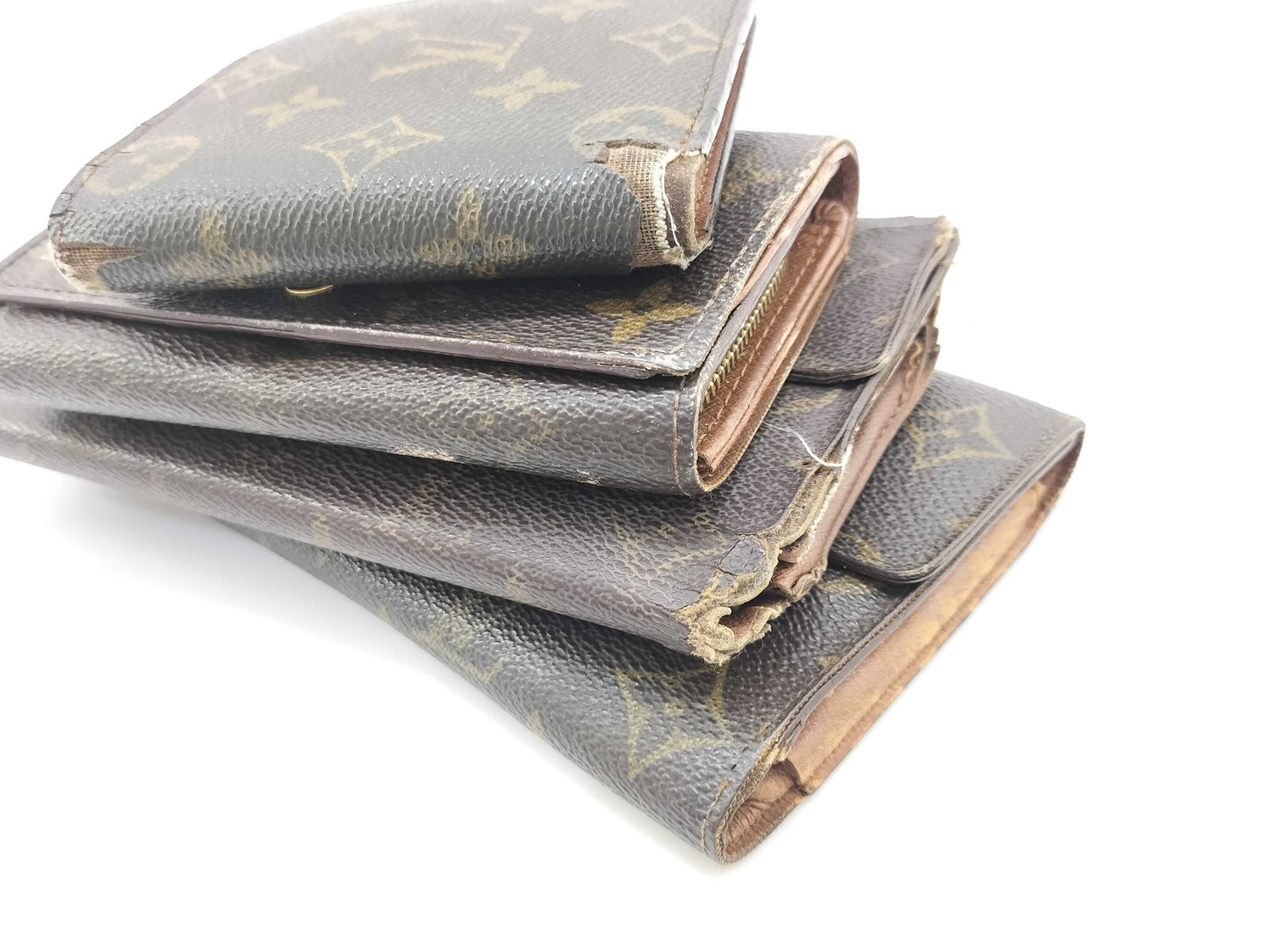 LOUIS VUITTON Monogram Louis Vuitton Wallet 5-Piece Set