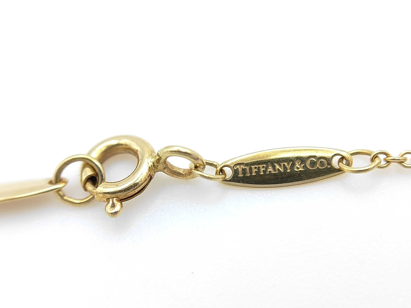 Tiffany & Co. By the Yard 1PD YG 750 1.9g Necklace