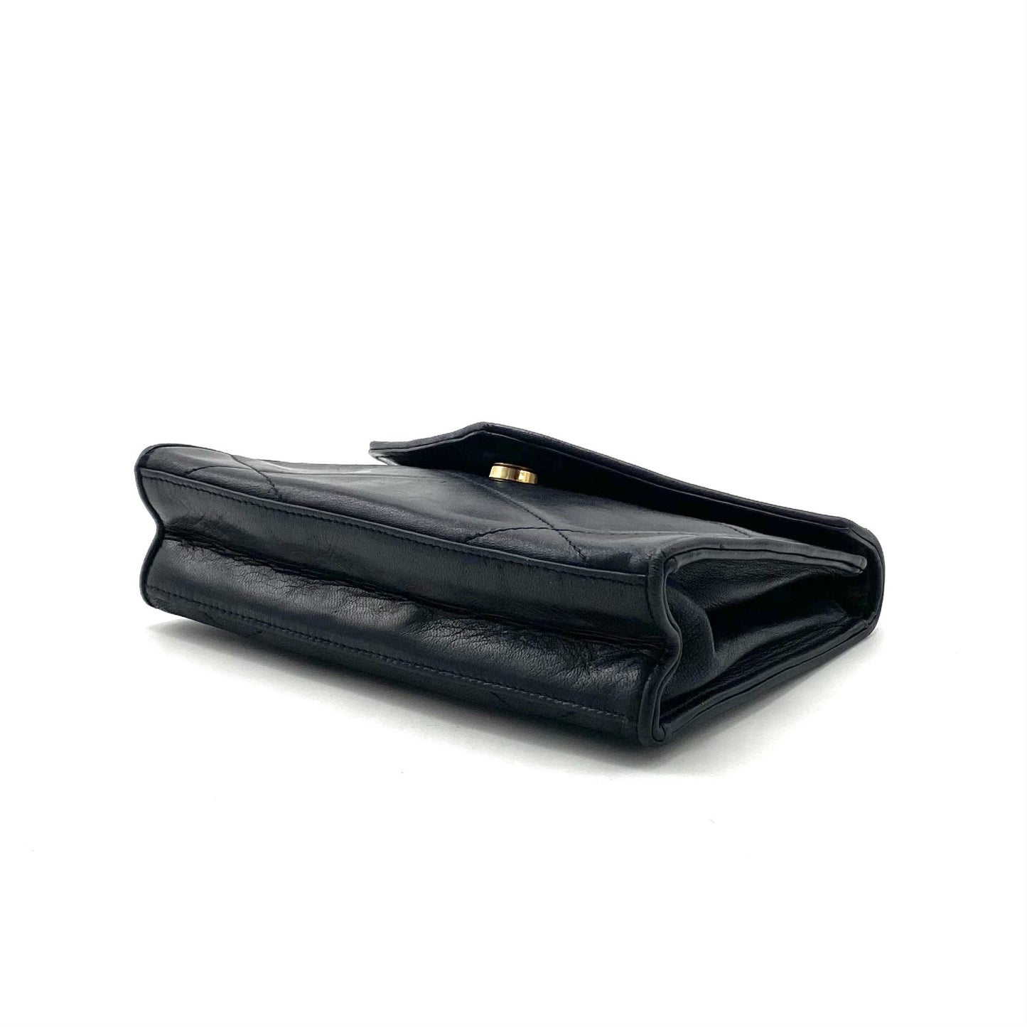 CHANEL CHANEL Matelasse Coco Mark Lambskin Top Handbag