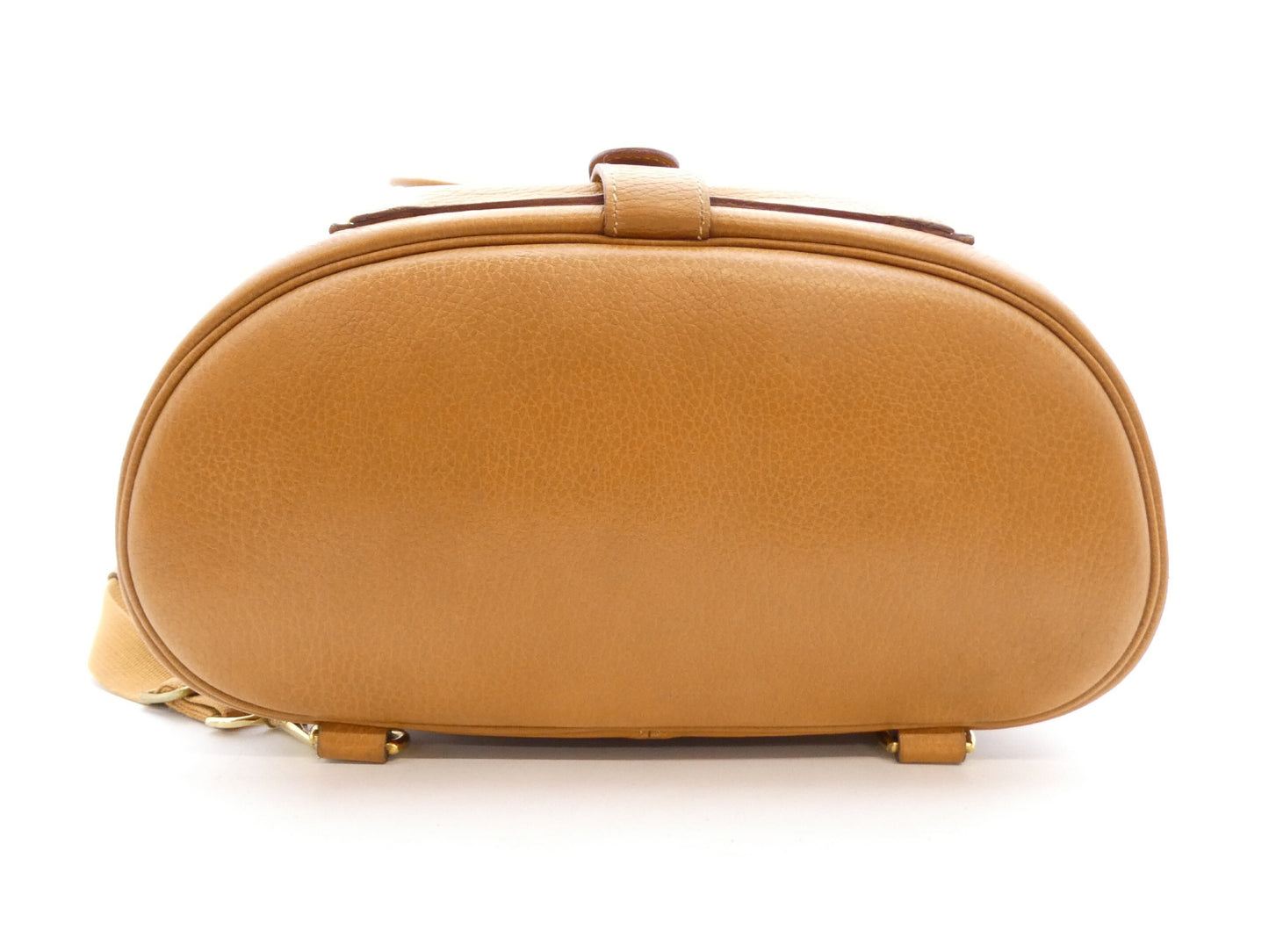 HERMES Leather Vintage Backpack with OW Stamp