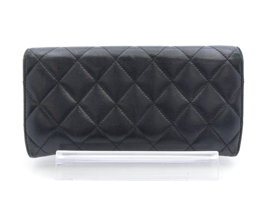CHANEL Matelasse Coco Mark Wallet